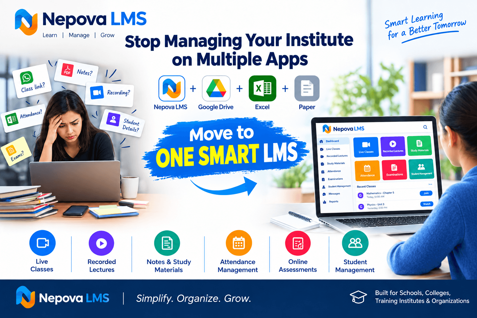 From WhatsApp to One Platform: Why Institutes Need a Centralized Learning System